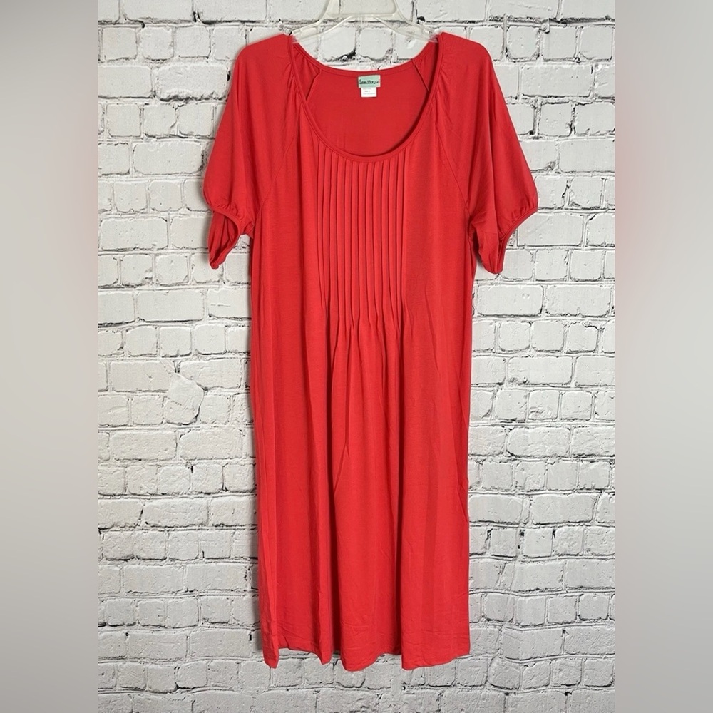 Sara Morgan Short Sleeve Red Dress Size L